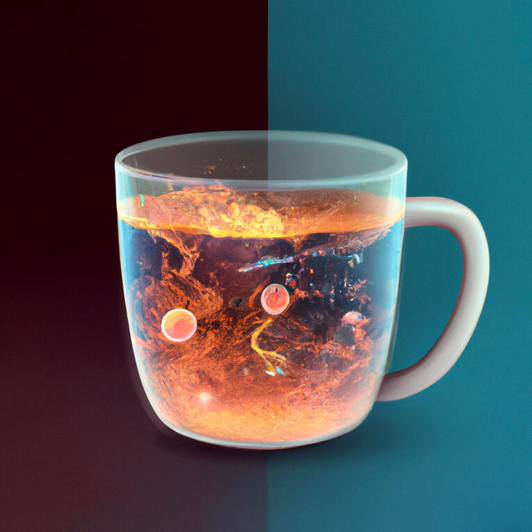 The universe in a coffee mug - DALL•E 2